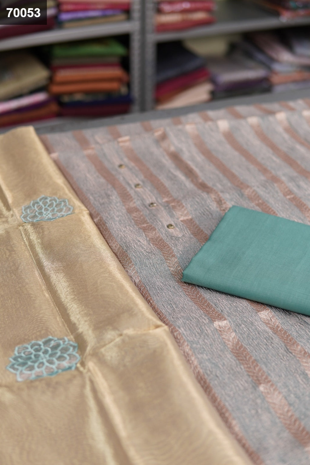 Banarasi Crush Silk Dress Materials