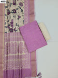 Raw Silk with Kalamkari Dupatta